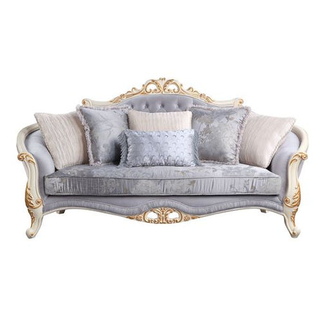 Galelvith Carved Claw-Leg Sofa & Loveseat