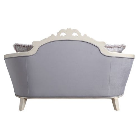 Galelvith Carved Claw-Leg Sofa & Loveseat