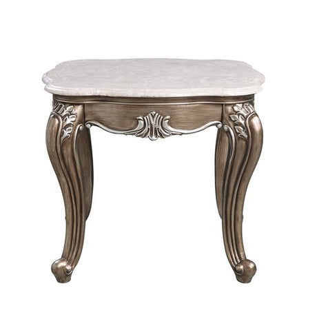 Elozzol Marble Top Coffee & End Table