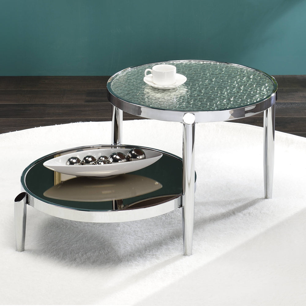Abbe Glass Coffee & End Table