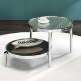 Abbe Glass Coffee & End Table