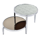 Abbe Glass Coffee & End Table