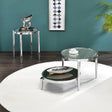 Abbe Glass Coffee & End Table