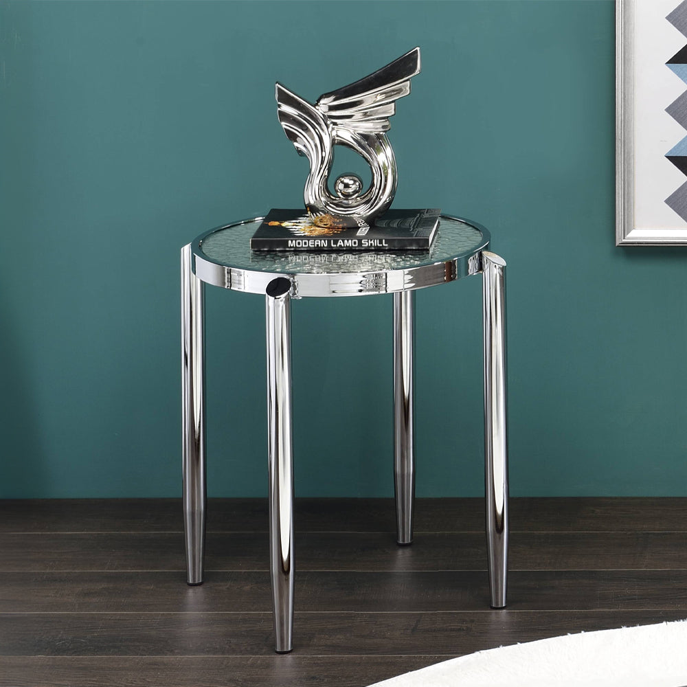 Abbe Glass Coffee & End Table