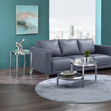 Abbe Glass Coffee & End Table