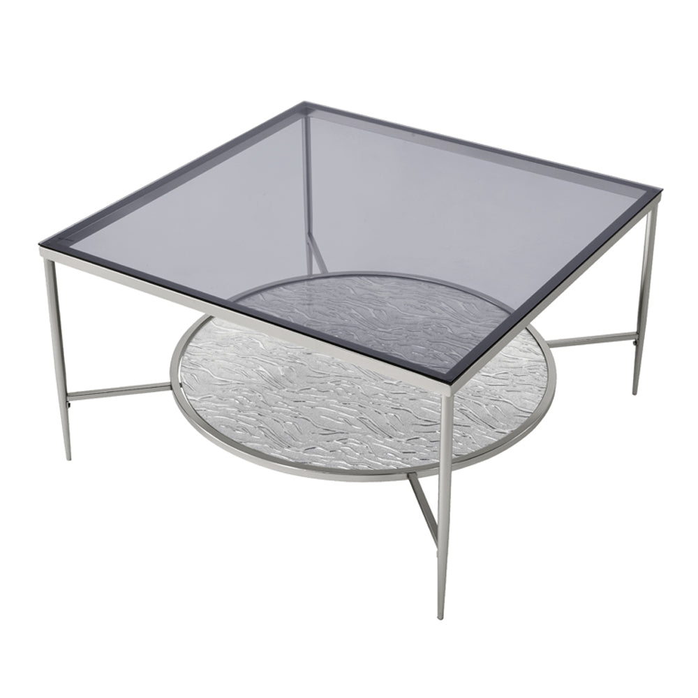 Adelrik Contemporary Glass Occasional Tables
