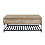 Brantley Industrial Pipe Tables, Shelves & Serving Cart