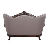 Benbek Traditional Wingback Loveseat