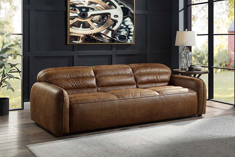 Rafer Top Grain Leather Sofa