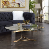 Sosi Round Glass Coffee & End Table