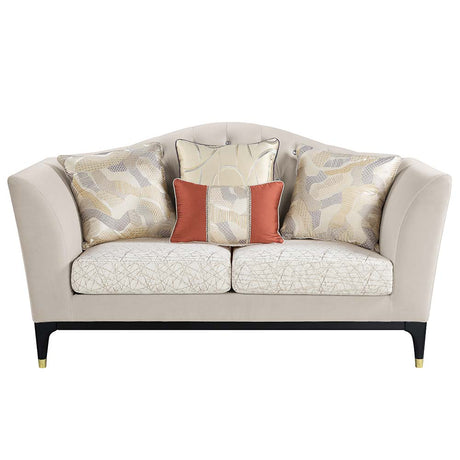 Tayden Camel Back Loveseat & Chair