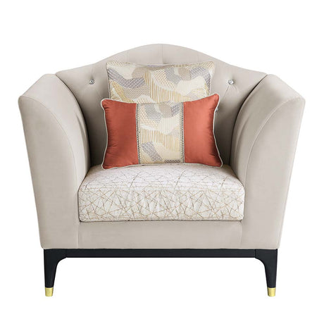 Tayden Camel Back Loveseat & Chair