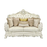 Adara Rococo Sofa, Loveseat & Chair