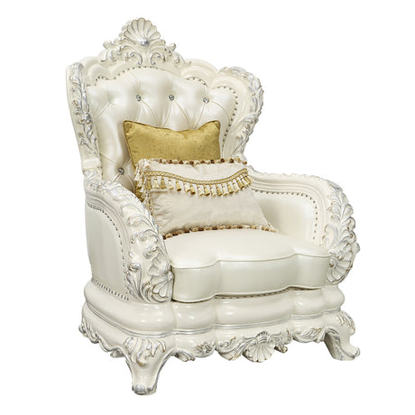 Adara Rococo Sofa, Loveseat & Chair