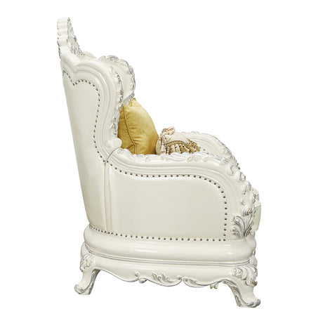 Adara Rococo Sofa, Loveseat & Chair