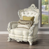 Adara Rococo Sofa, Loveseat & Chair