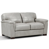Cornelia Top Grain Leather Loveseat & Chair