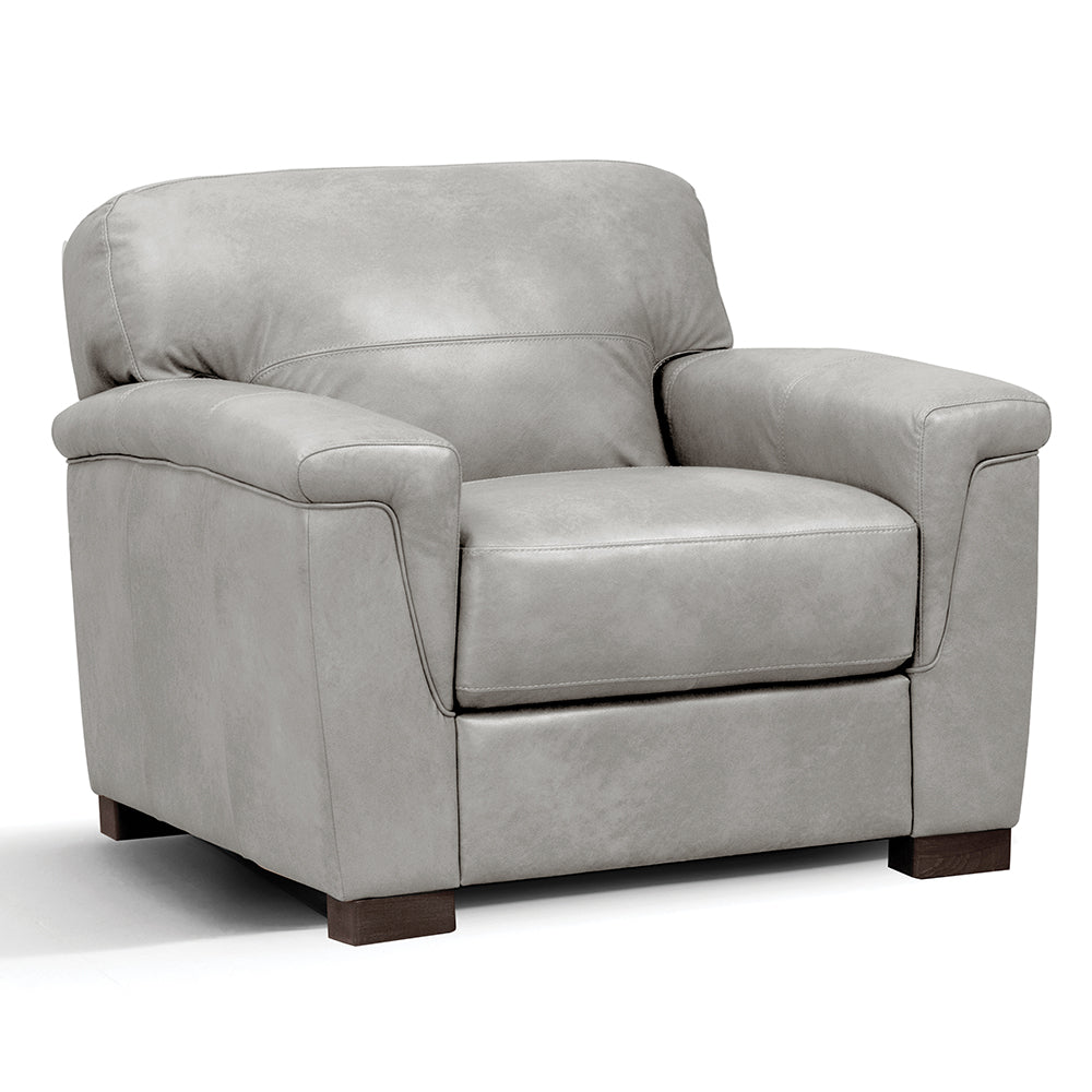 Cornelia Top Grain Leather Loveseat & Chair
