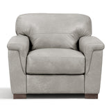 Cornelia Top Grain Leather Loveseat & Chair