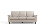 Pacific Palisades Top Grain Leather Sofa, Loveseat & Chair