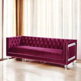 Heibero Glam Sofa, Loveseat & Chair