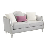 Kasa Camel-Back Sofa Collection & Stone-Top Tables