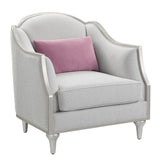 Kasa Camel-Back Sofa Collection & Stone-Top Tables