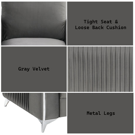 Wenona Velvet Sofa Collection