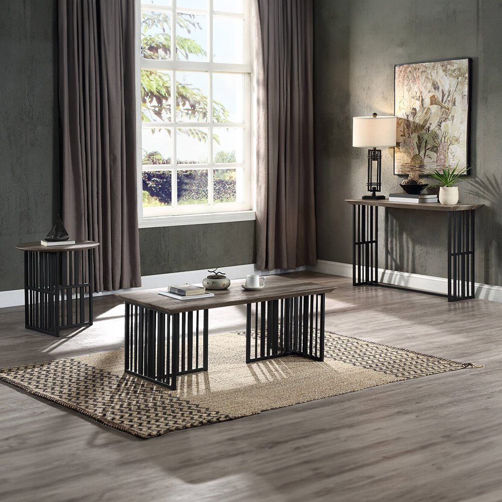 Zudora Industrial Coffee & Sofa Tables