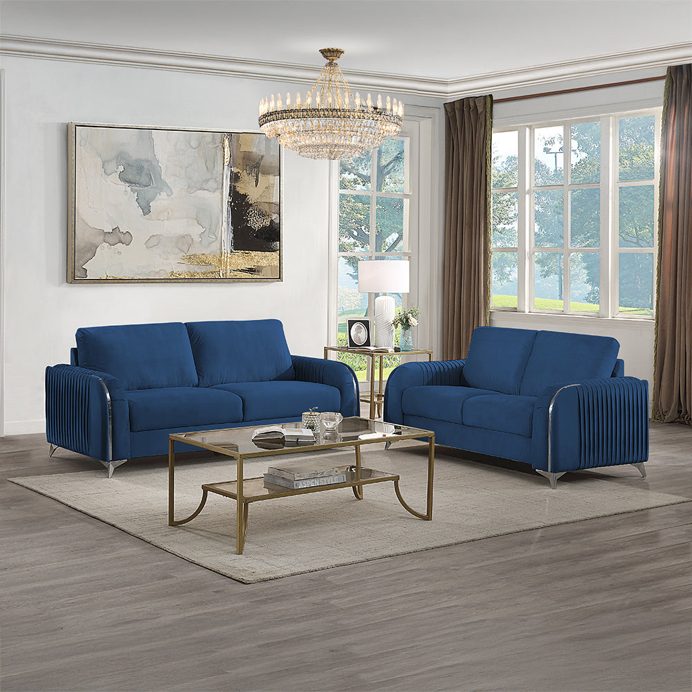 Wenona Velvet Sofa Collection