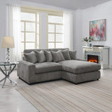 Tavia Reversible Chaise Sectional Sofa