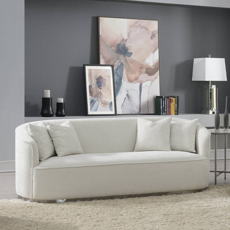 Odette Barrel Sofa, Loveseat & Chair