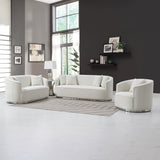 Odette Barrel Sofa, Loveseat & Chair