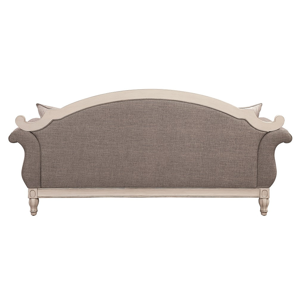Florian Rolled Arm Sofa, Loveseat & Chair