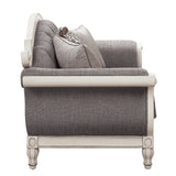 Florian Rolled Arm Sofa, Loveseat & Chair