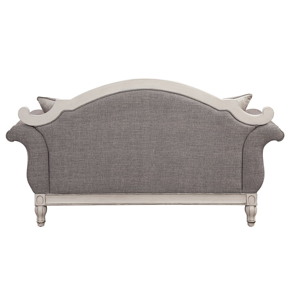 Florian Rolled Arm Sofa, Loveseat & Chair