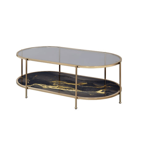 Fiorella Glass Coffee & End Table