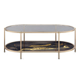 Fiorella Glass Coffee & End Table