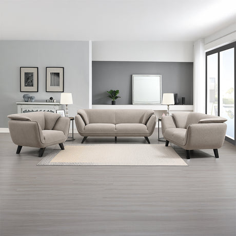 Nayeli Mid-Century Sofa, Loveseat & Chair