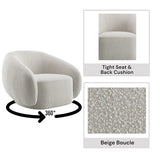 Isabel Swivel Accent Chair