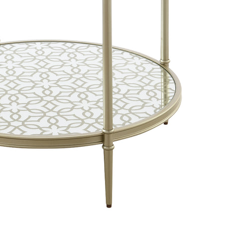Zaba Glass Top Occasional Tables & TV Stand