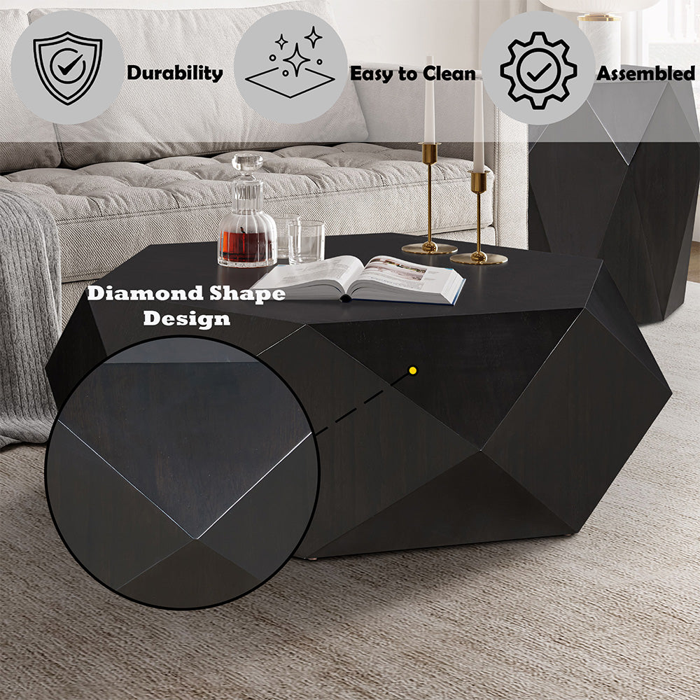 Hanniel Geometric Coffee & End Tables