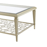 Zaba Glass Top Occasional Tables & TV Stand