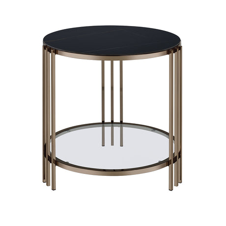 Abisha Round Coffee & End Table