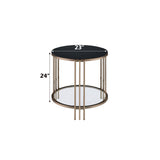 Abisha Round Coffee & End Table