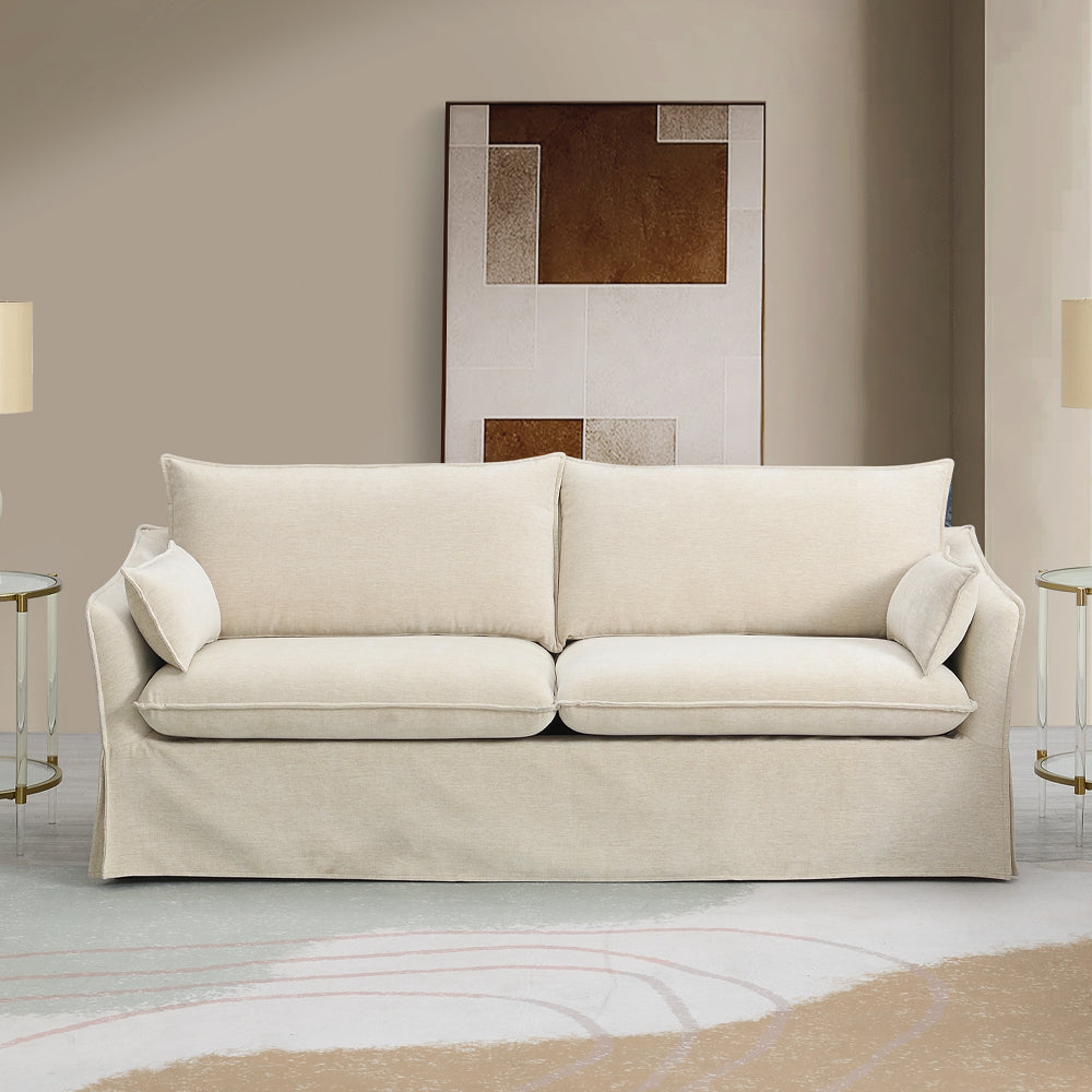 Shane Slipcovered Sofa, Loveseat & Chair