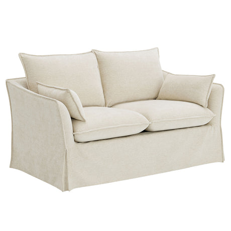 Shane Slipcovered Sofa, Loveseat & Chair