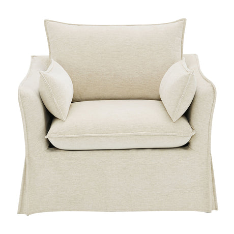 Shane Slipcovered Sofa, Loveseat & Chair