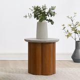 Evelyn Round End Table