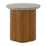 Evelyn Round End Table